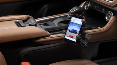  RAM® X-Grip Seat Wedge Mount for Large Phones: Associated Accessory Product (AAP)*,* 