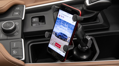  RAM® X-Grip Cup Holder Mount for Large Phones: Associated Accessory Product (AAP)*,* 