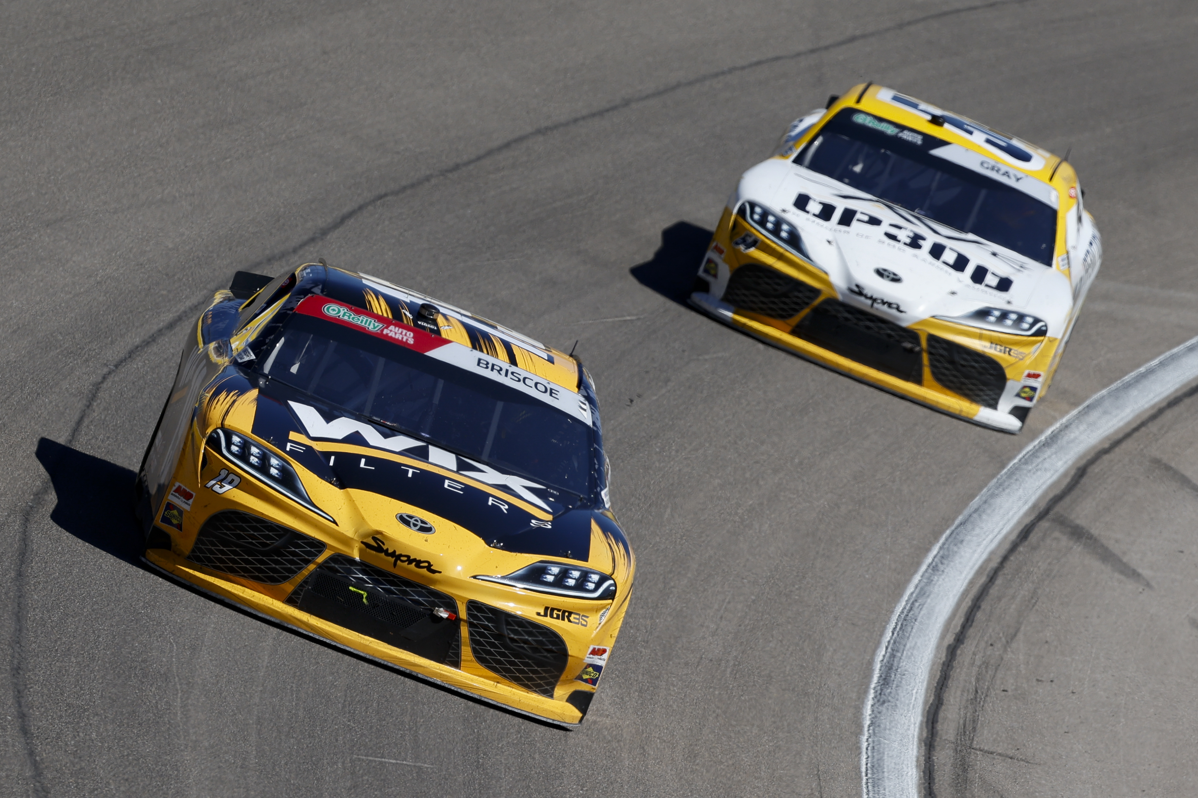 #19: Chase Briscoe, Joe Gibbs Racing, Wix Filters Toyota Supra