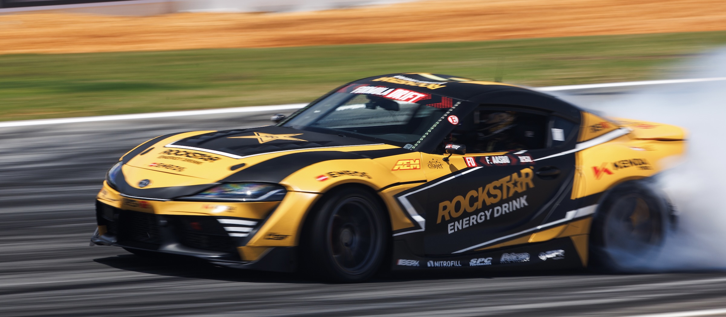 Fredric Aasbo, Rockstar Energy / Kenda Tire Toyota GR Supra