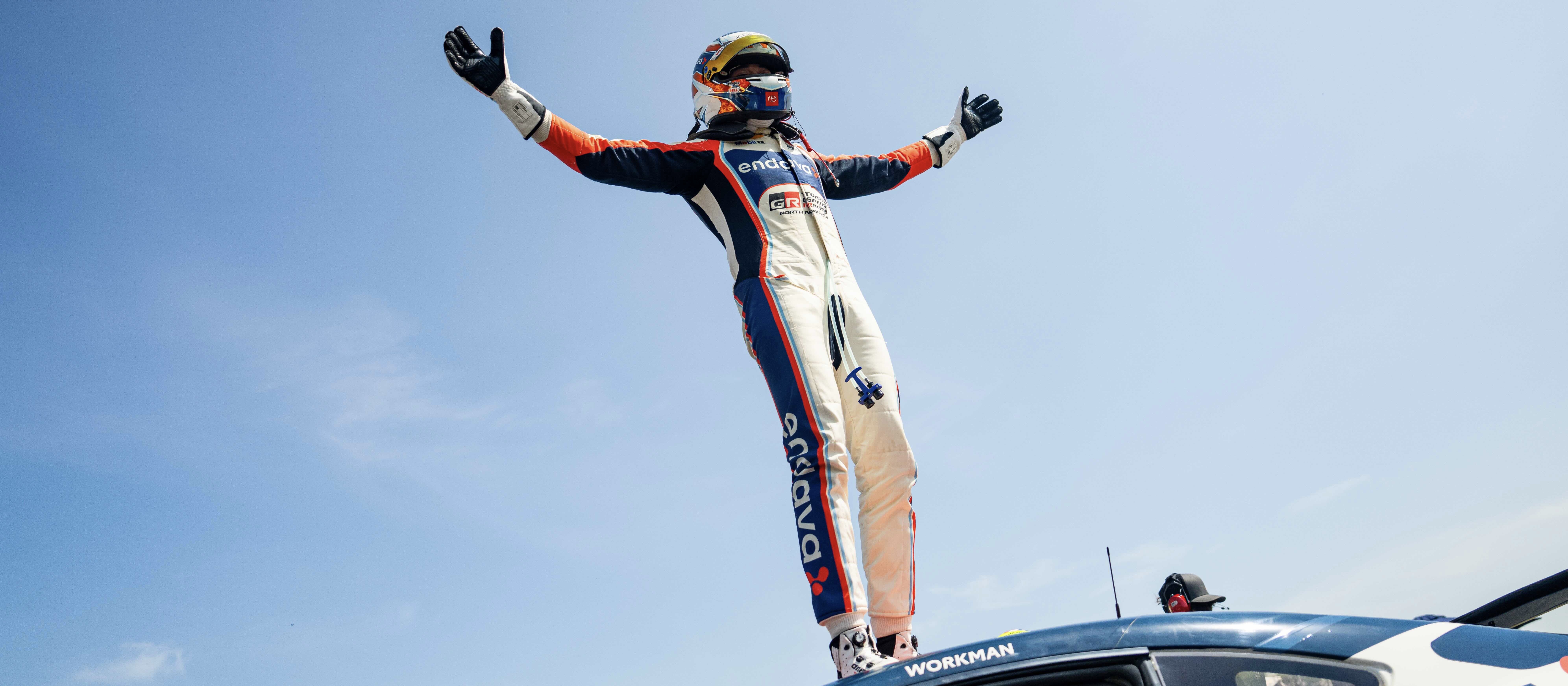 The Toyota GR Cup   in \Sebring International Raceway#1\, \Sebring International Raceway#2\ on Sunday, May 18, 2025.

Race, Round 3 - R2 
13, Westin Workman, Endava, BSI Racing, Toyota GR86

Photo by
— James Armas