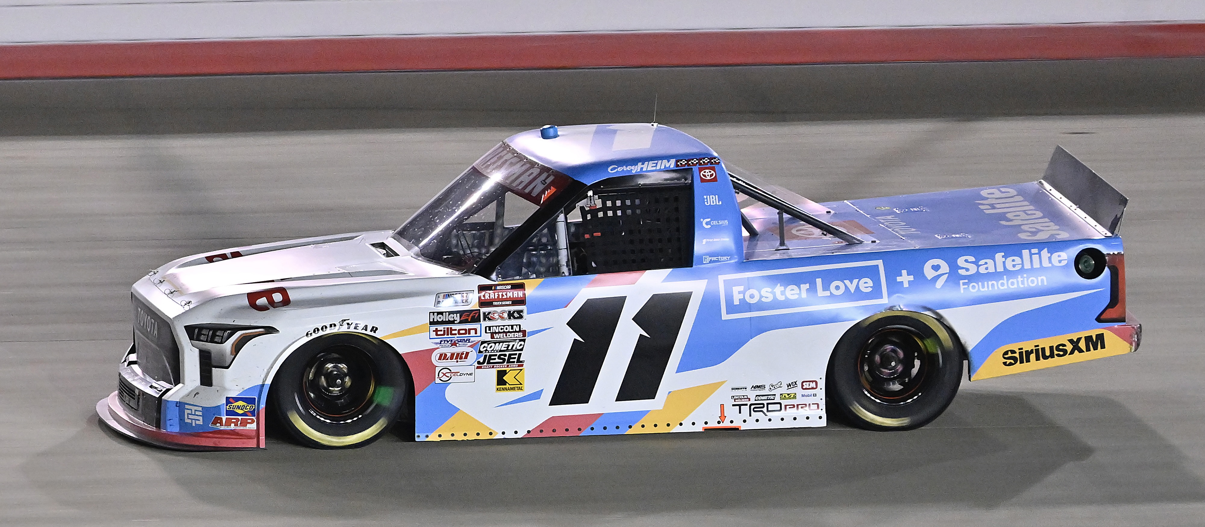 #11: Corey Heim, TRICON Garage, Safelite + Foster Love Toyota Tundra