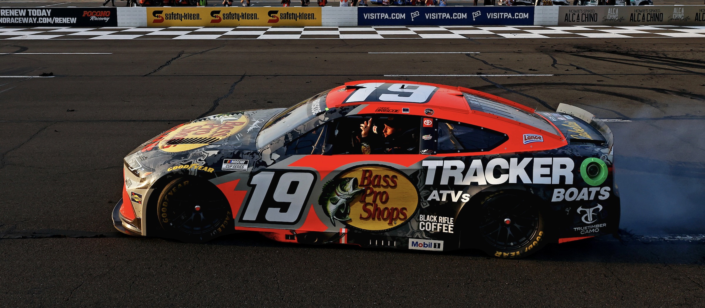 #19: Chase Briscoe, Joe Gibbs Racing, Bass Pro Shops Toyota Camry