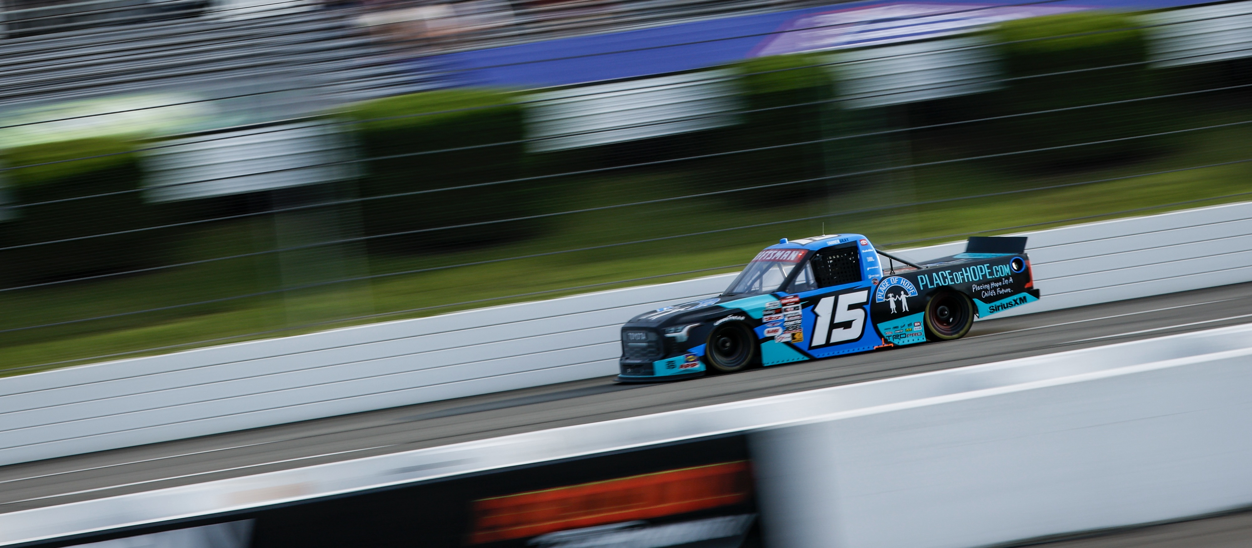 #15: Tanner Gray, TRICON Garage, Place of Hope Toyota Tundra