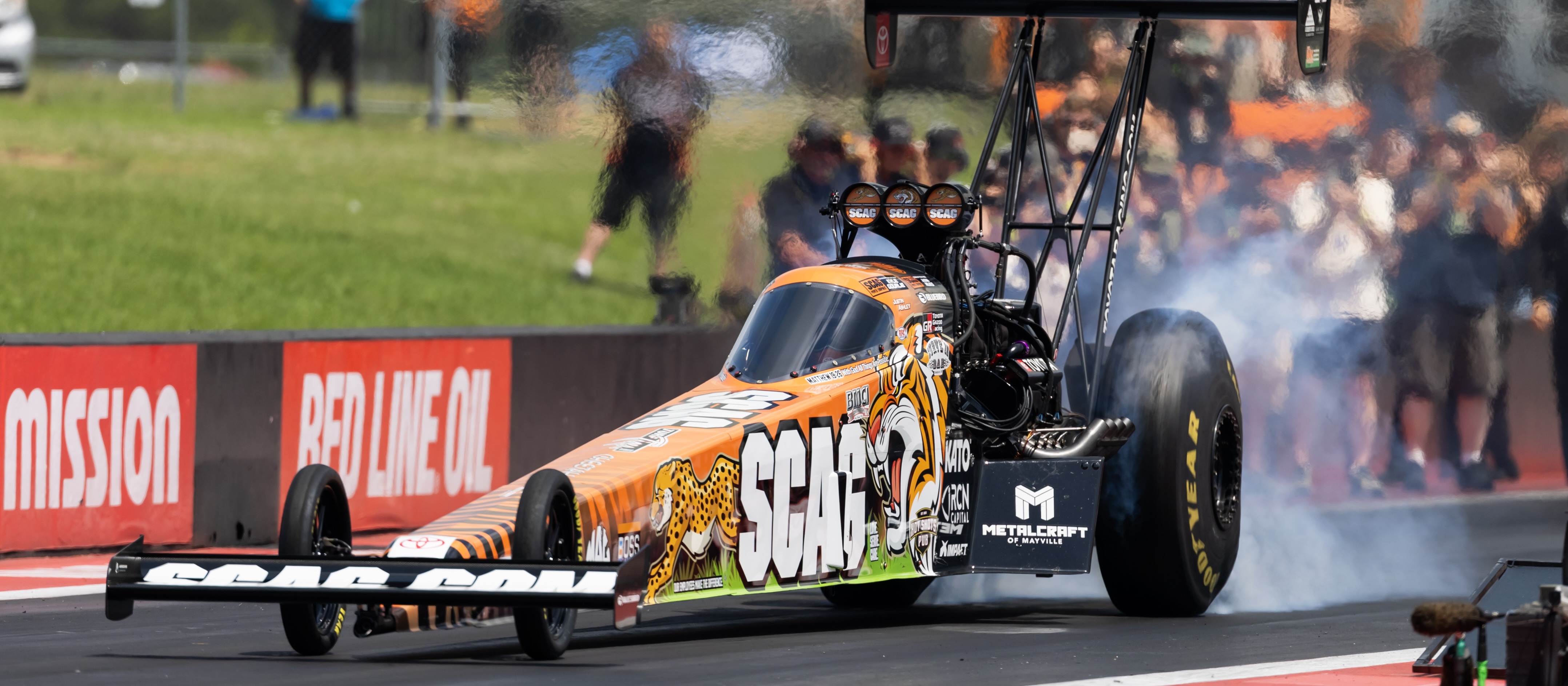 Justin Ashley, SCAG, top fuel