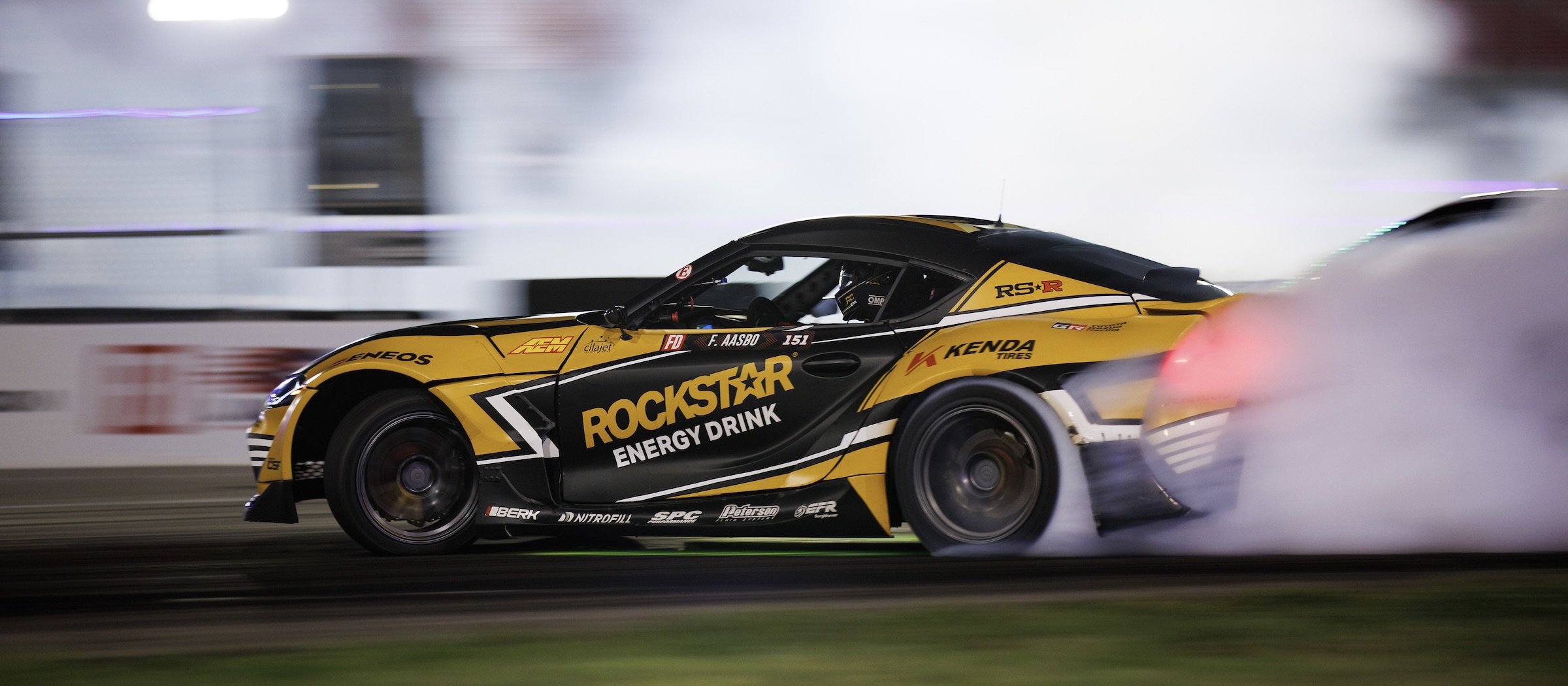 Fredric Aasbo, Rockstar Energy / Kenda Tire Toyota GR Supra