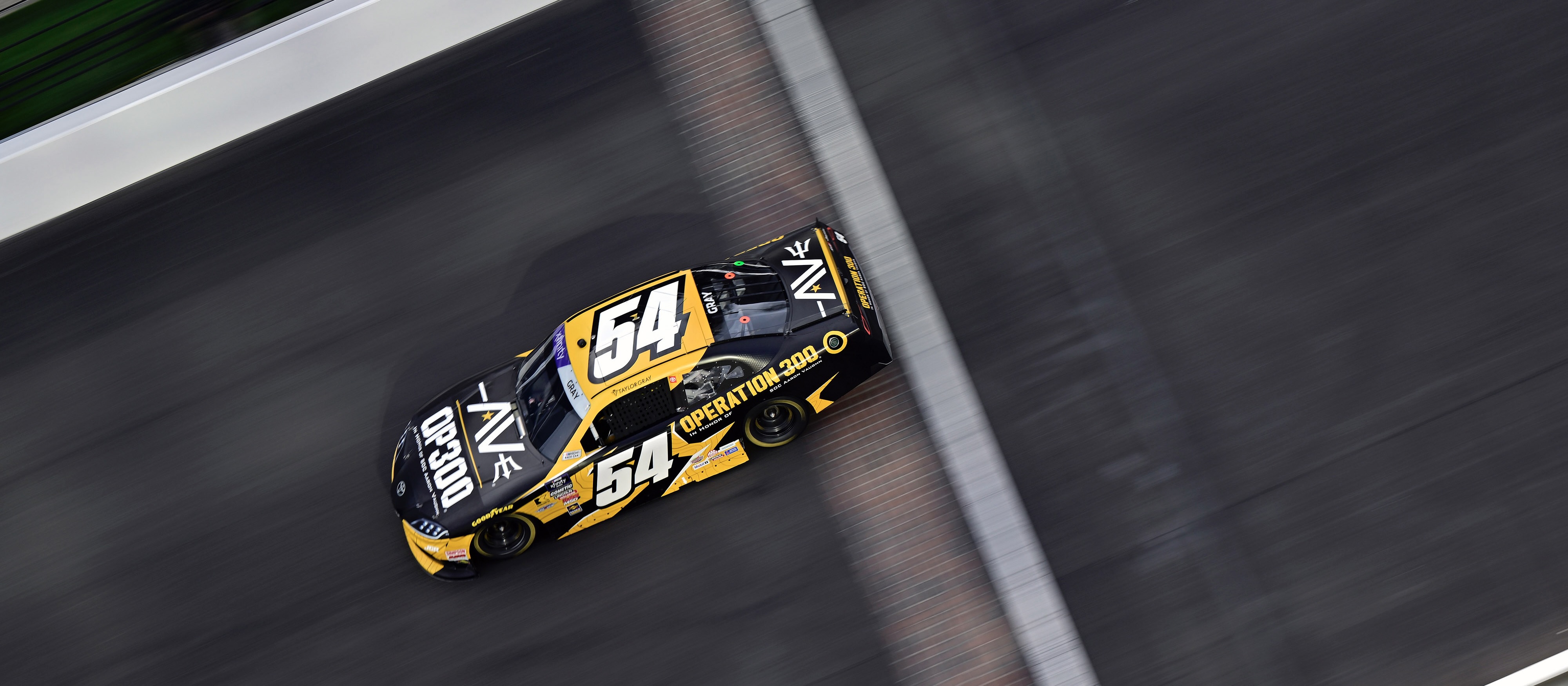 #54: Taylor Gray, Joe Gibbs Racing, Operation 300 Toyota Supra