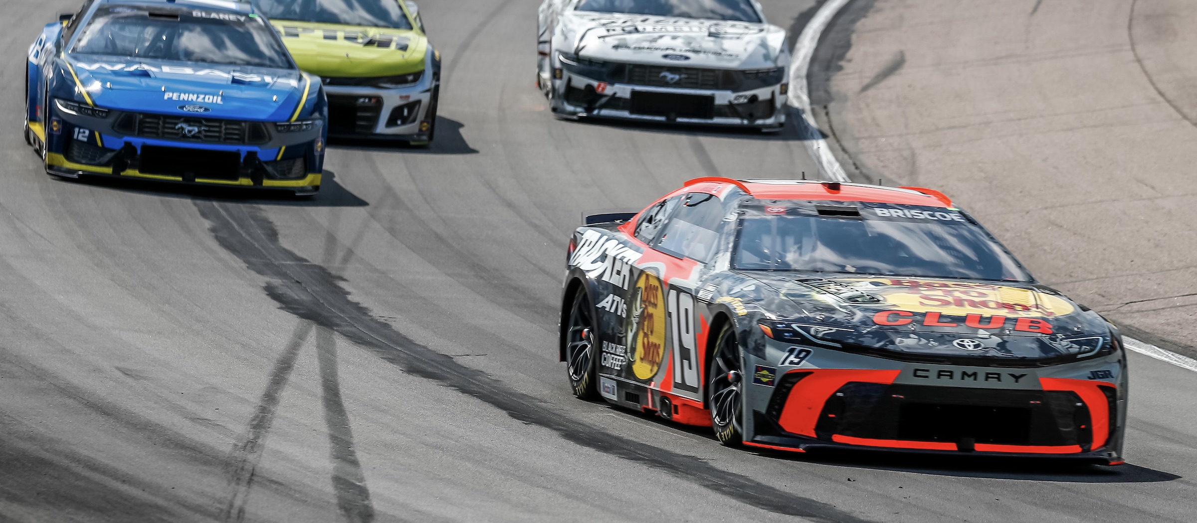 #19: Chase Briscoe, Joe Gibbs Racing, Bass Pro Shops Toyota Camry