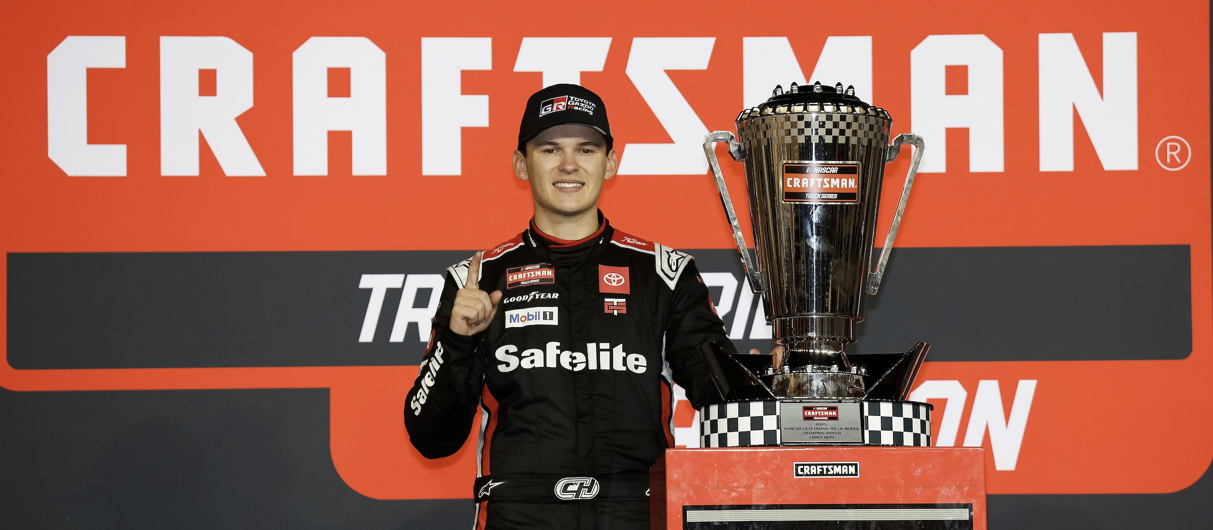 Champion #11: Corey Heim, TRICON Garage, Safelite Toyota Tundra