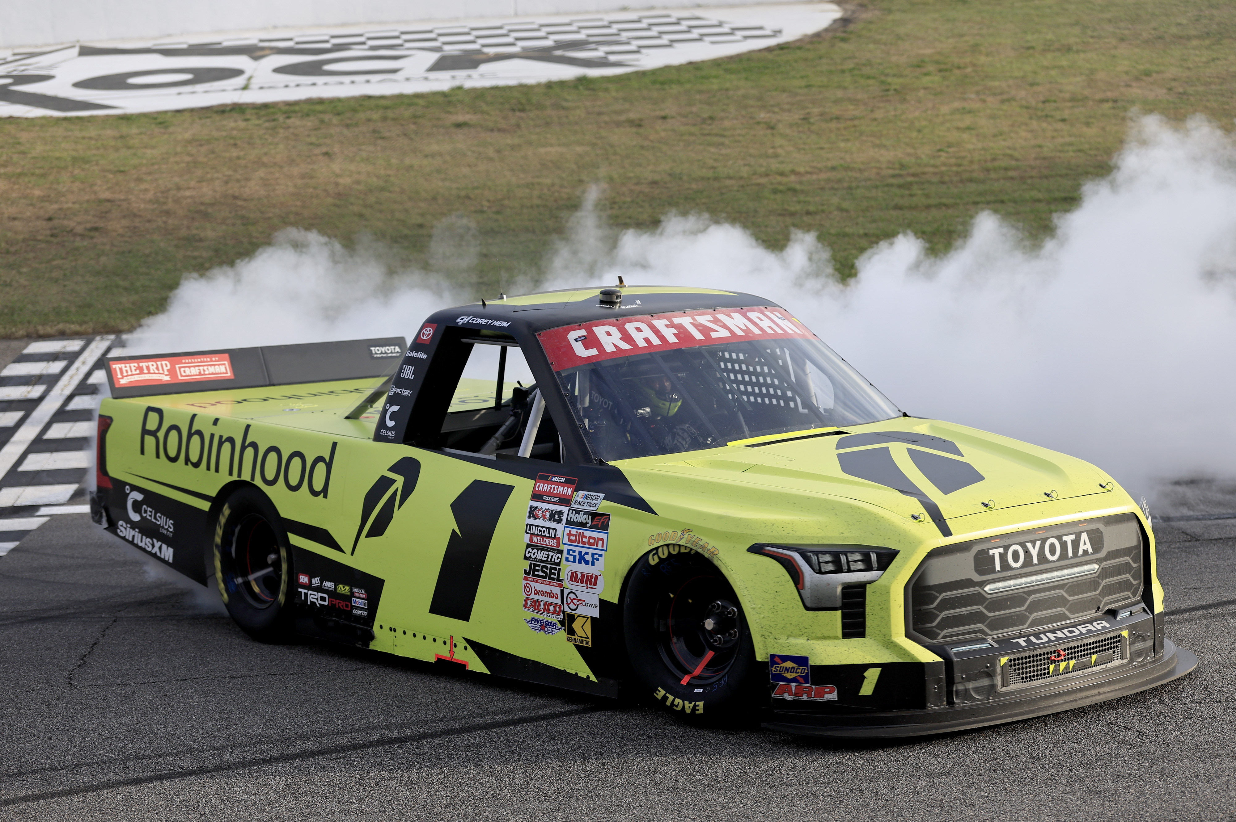 #1: Corey Heim, TRICON Garage, Robinhood Toyota Tundra