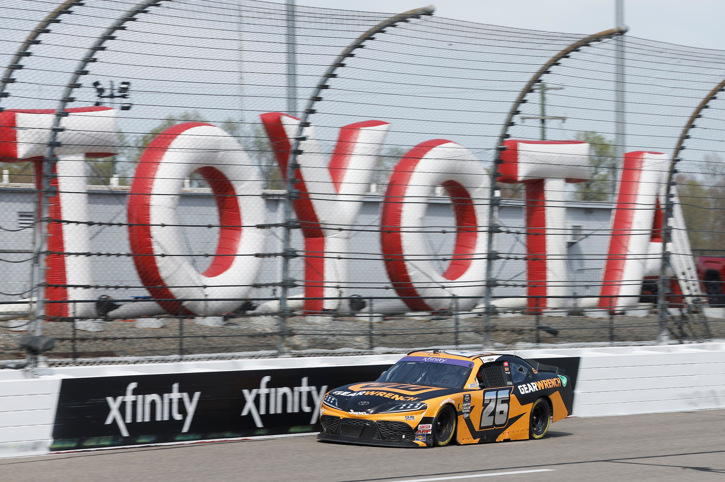 #26: Corey Heim, Sam Hunt Racing, GearWrench Toyota Supra