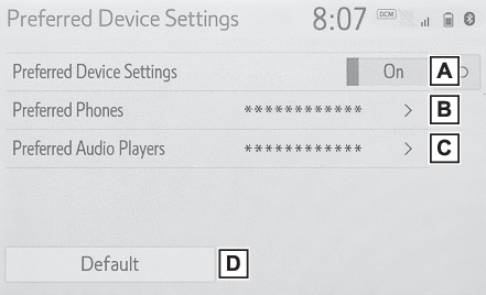 Set bluetooth hotsell priority iphone