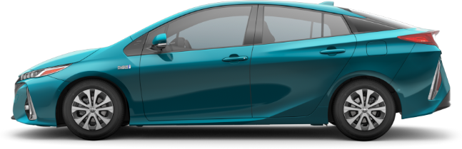 2022 Prius Prime Limited shown in Blue Magnetism